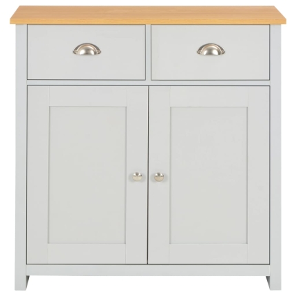 Sideboard Grey 79x35x81 cm - Image 4