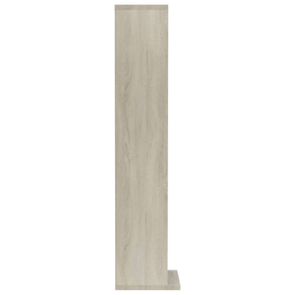CD Cabinet Sonoma Oak 21x16x88 cm Chipboard - Image 5