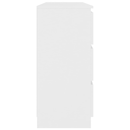 Sideboard White 140x35x77 cm Chipboard - Image 5