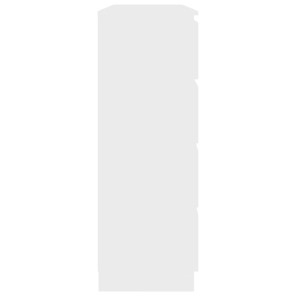 Sideboard White 140x35x79 cm Chipboard - Image 5