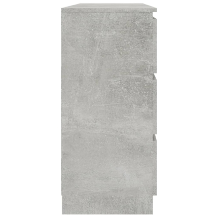 Sideboard Concrete Grey 120x30x77 cm Chipboard - Image 5