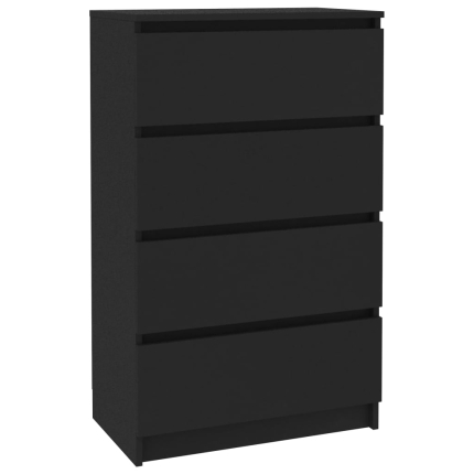 Sideboard Black 70x40x97 cm Chipboard - Image 2