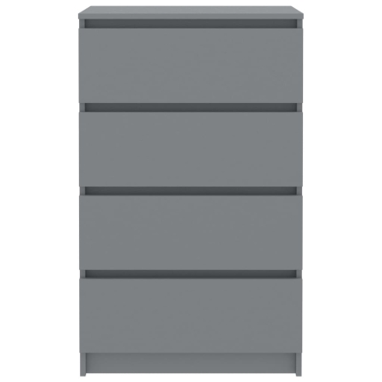 Sideboard Grey 70x40x97 cm Chipboard - Image 4