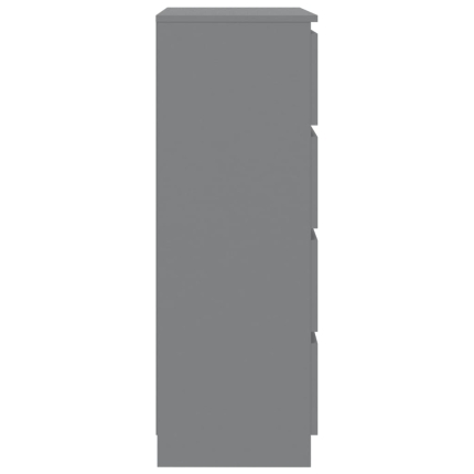 Sideboard Grey 70x40x97 cm Chipboard - Image 5