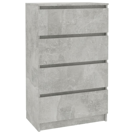 Sideboard Concrete Grey 70x40x97 cm Chipboard - Image 2