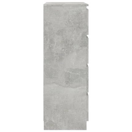 Sideboard Concrete Grey 70x40x97 cm Chipboard - Image 5