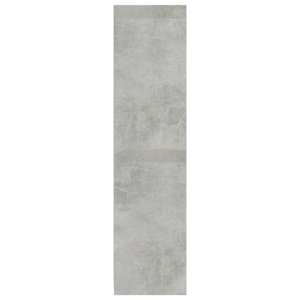 Wardrobe Concrete Grey 100x50x200 cm Chipboard - Image 5