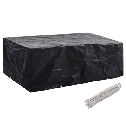 Garden Furniture Covers 2 pcs 8 Eyelets 200x160x70 cm - Image 2