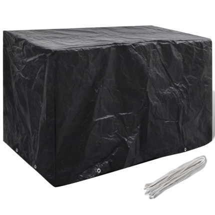 Garden Furniture Covers 2 pcs 8 Eyelets 140x70x90 cm - Image 2