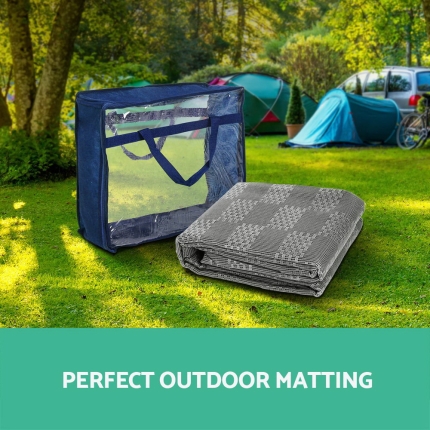 Weisshorn 5M X 2.5M Annex Matting 600 GSM Floor Mats Mesh Caravan Parks Camping - Image 3