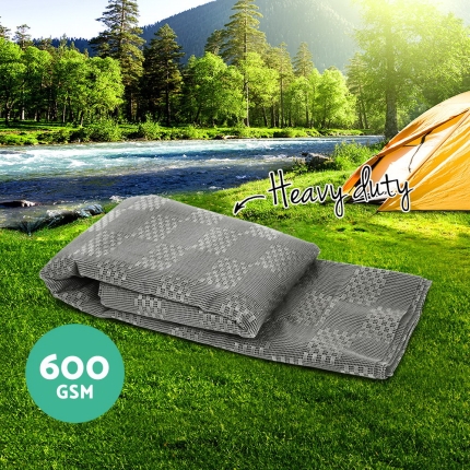 Weisshorn 6M X 2.5M Annex Matting 600 GSM Floor Mats Mesh Caravan Parks Camping - Image 4
