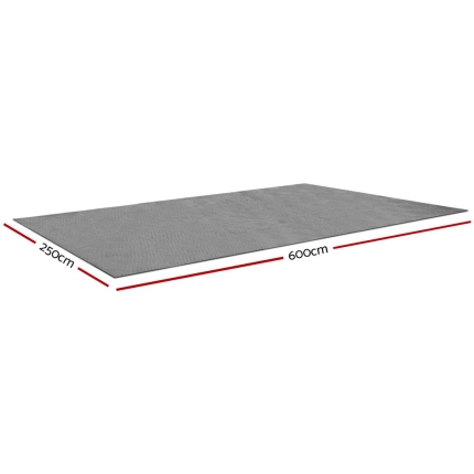 Weisshorn 6 X 2.5M Annex Floor Mat - Grey - Image 2