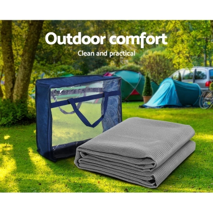 Weisshorn 6 X 2.5M Annex Floor Mat - Grey - Image 3