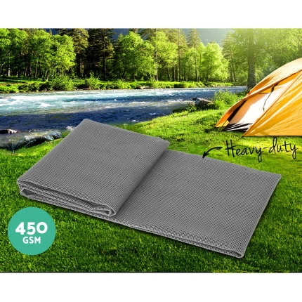 Weisshorn 6 X 2.5M Annex Floor Mat - Grey - Image 4