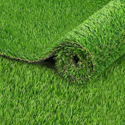 Primeturf Synthetic 30mm  0.95mx20m 19sqm Artificial Grass Fake Turf 4-coloured Plants Plastic Lawn - Image 7