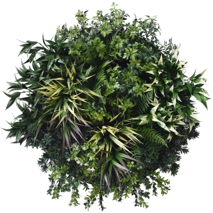 UV Green Fields Green Wall Disc (Black) 60cm - Image 2
