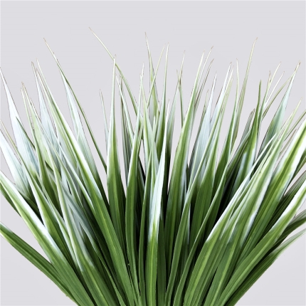 White Tipped Grass Stem UV Resistant 35cm - Image 2
