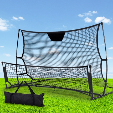Everfit Portable Soccer Rebounder Net Volley Training Football Goal Trainer XL - Image 7