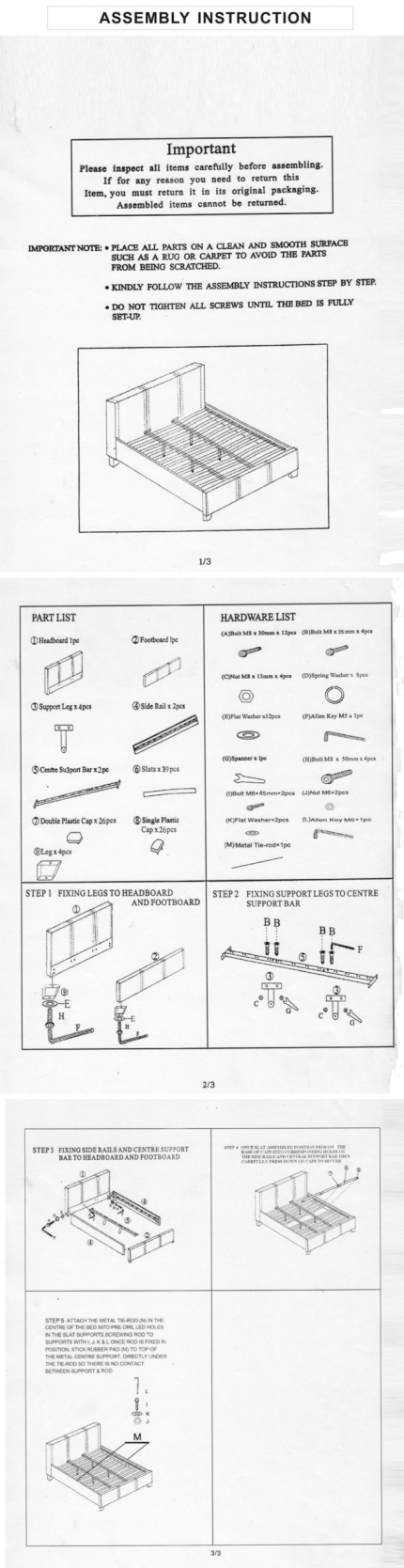 Mondeo Bedframe King Size - Image 7