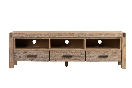 Java TV Cabinet Oak - Image 2