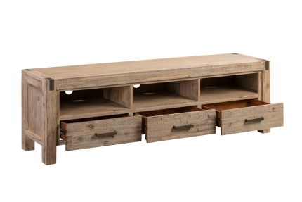 Java TV Cabinet Oak - Image 3