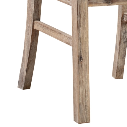 2x Java Dining Chair Oak - Image 7