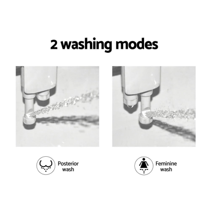 Bidet Toilet Seat Spray Sprayer Non Electric Dual Nozzles Wash Attachment - Image 5