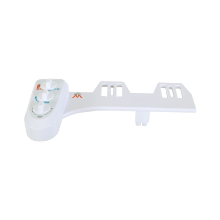Bidet Toilet Seat Cold Hot Water Spray Non Electric Dual Nozzles Sprayer Hygiene - Image 3