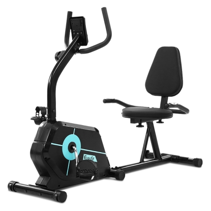 Everfit Magnetic Recumbent Exercise Bike Fitness Cycle Trainer Gym Equipment - Image 3