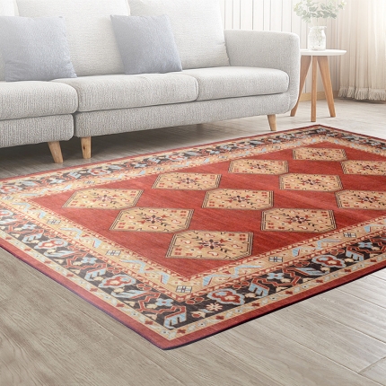 Artiss Floor Rugs Carpet 200 x 290 Living Room Mat Rugs Bedroom Large Soft Red - Image 7