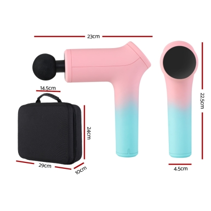 LCD Massage Gun Electric Massager 6 Heads Muscle Tissue Percussion Therapy AU - Image 2