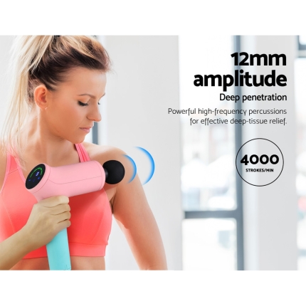 LCD Massage Gun Electric Massager 6 Heads Muscle Tissue Percussion Therapy AU - Image 4
