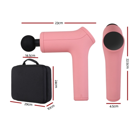 LCD Massage Gun Electric Massager Muscle Tissue 6 Heads Percussion Therapy AU - Image 2