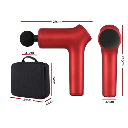 Massage Gun Electric LCD Massager Muscle Tissue 6 Heads Percussion Therapy AU - Image 2