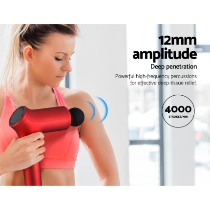 Massage Gun Electric LCD Massager Muscle Tissue 6 Heads Percussion Therapy AU - Image 4