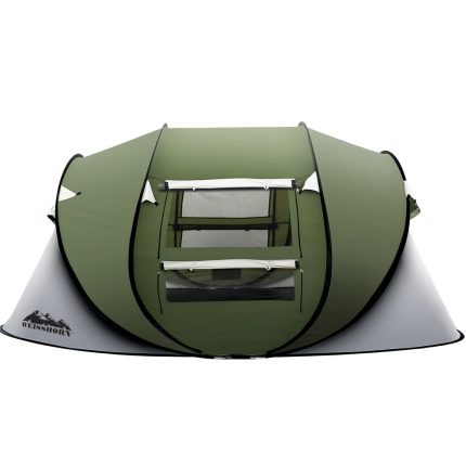 Weisshorn Instant Up Camping Tent 4-5 Person Pop up Tents Family Hiking Beach Dome - Image 3