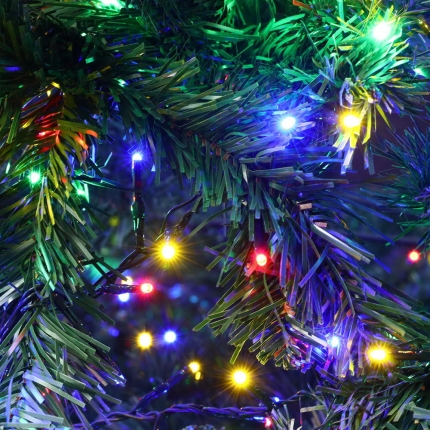 Jingle Jollys Christmas Tree LED 2.1M 7FT Xmas Decorations Green Home Decor - Image 3