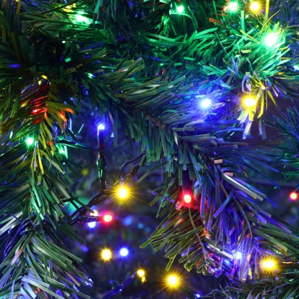 Jingle Jollys Christmas Tree LED 2.1M 7FT Xmas Decorations Green Home Decor - Image 3