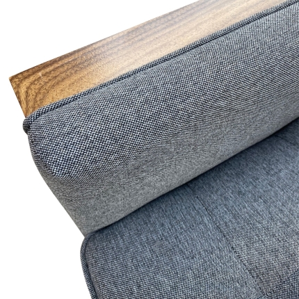 Tulip 3 Seater Sofa Bed Grey - Image 6