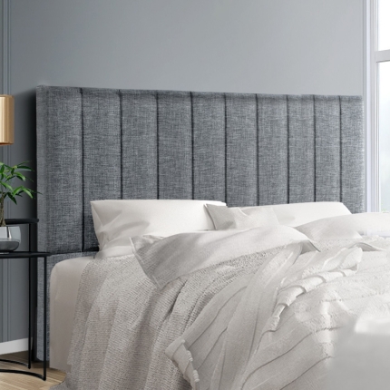 Artiss KING Size Bed Head SALA Headboard for Base Frame Linen Upholstered - Image 7