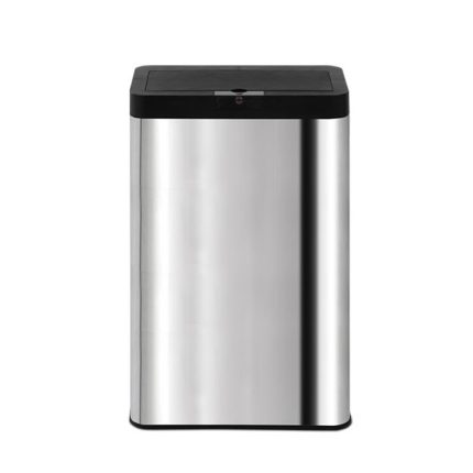 Stainless Steel Sensor Bin Rubbish Trash Bins Motion Automatic Touch Free 60L - Image 3
