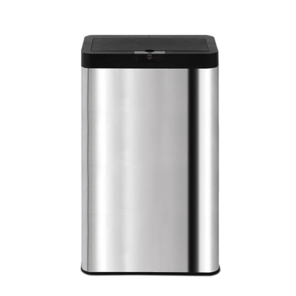 Stainless Steel Sensor Bin Rubbish Trash Bins Motion Automatic Touch Free 70L - Image 3
