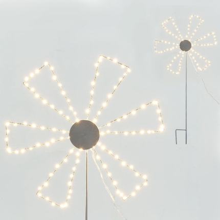 Jingle Jollys Christmas Motif Lights LED Spinner Windmill Waterproof Outdoor - Image 8
