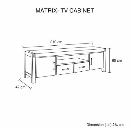 Matrix TV Cabinet - Image 6