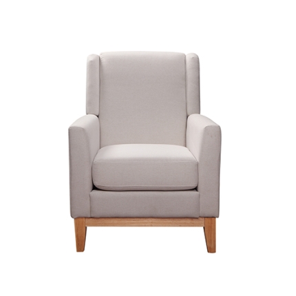 Emily Arm Chair Beige Colour - Image 3