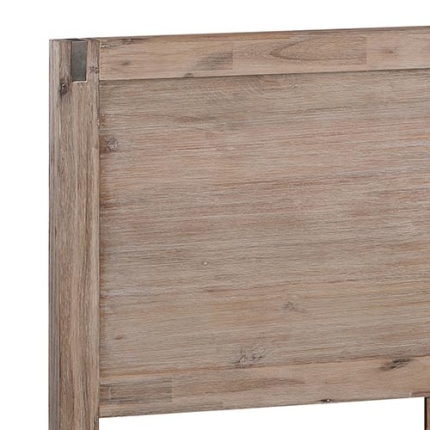 Java Queen Bed Oak - Image 3