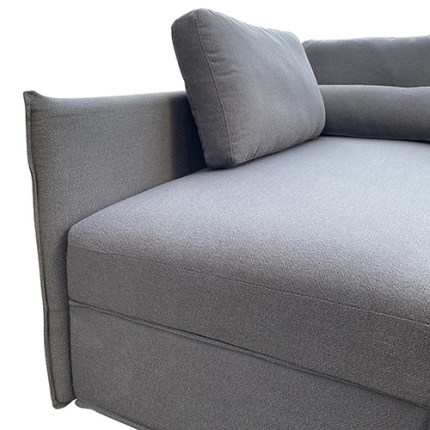 Murray Corner Sofa Bed Grey - Image 4
