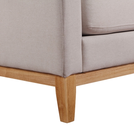 Emily Arm Chair Beige Colour - Image 5