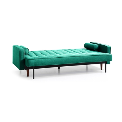 Sofa Marcella Green Velvet Fabric - Image 3