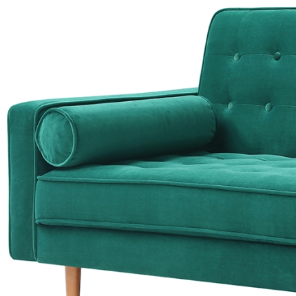 Sofa Marcella Green Velvet Fabric - Image 4